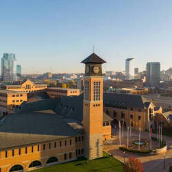 GVSU clock tower